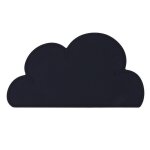 Dessous de verre en silicone nuage de dessin anim� pour enfants, napperon, assiette de degr� de chaleur, ...