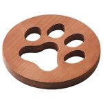 Dessous de verre a th� en bois massif kungfu th� tasse porte ensemble a th� en bois accessoires griffe ...