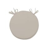Dessus de chaise bistrot 40 cm alix lin, par soleil d'ocre