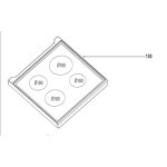 Dessus vitroceramique pour table de cuisson brandt - as0059016