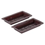 Deux moules a tablettes chocolat de duba� en silicone zenker special creative