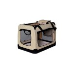 Dibea tb10040 chien pliable transport voiture box sacoche pour petits animaux (taille et couleur au choix), ...