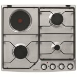 De dietrich dpe7610xm - fascination collection - table de cuisson gaz et lectrique - 4 plaques de cuisson ...