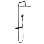 Differnz thermoline douche pluie carr�e - t�te de douche 25x25 cm - ensemble douche flexible 150 cm ¿ ...