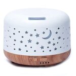 Diffuseur nebula ultrason lumineux d'huiles essentielles