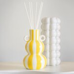 Diffuseur parfum ceramique rayures 150ml 26cm