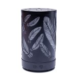 Diffuseur plumes ultrasons lumineux d'huiles essentielles