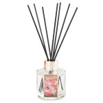 Diffuseur senteur � b�tons heart and home rose et rhubarbe