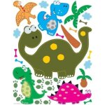 Dinosaures - sticker / d�cor mural 65x85 cm
