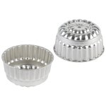 Diplomate ou bavarois - fer blanc - �180 / 150 mm h90 mm