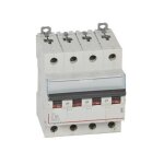 Disjoncteur dx3 6 / 10ka - c 4p 16a