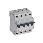 Disjoncteur tx3 6ka - c 4p 10a