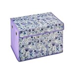 Conteneur de jeux - disney frozen - grande taille - tissu - pliable - couverture rabattable