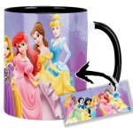 Disney princess belle ariel jasmine pocahontas cendrillon blanche - neige tasse en cramique intrieur ...