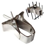 Dispositif d'alimentation a clip pour fruits et l�gumes, 3 pi�ces oiseaux animaux de compagnie perroquet ...