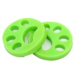 Dissolvant de fourrure en silicone vert