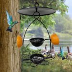 Distributeur d'arachides pour oiseaux, mangeoire a oiseaux suspendue, mangeoire a oiseaux d'ext�rieur ...