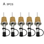 Distributeur de bouchon de bouteille d'huile en acier inoxydable, bec verseur pour bouteille de vin rouge, ...