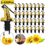 Distributeur de bouteilles d'huile, bouchon de verrouillage, bouche anti - fuite, buse en caoutchouc, ... Distributeur de bouteilles d'huile, bouchon de verrouillage, bouche anti - fuite, buse en caoutchouc, ...