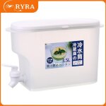 Distributeur a cliquetis manuels avec robinet, bouteille de qualit� alimentaire, pichet a eau froide, ...