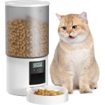 Distributeur croquettes chat automatique: 6l distributeur croquettes chat avec minuterie programmable ...