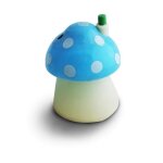 Distributeur de cure - dents automatique en forme de champignon vert