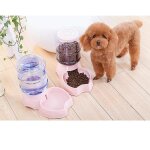 Distributeur d'eau automatique pour animaux de compagnie - distributeur d'eau et de nourriture pour chats ...