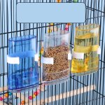 Distributeur d'eau pour cage a oiseaux, abreuvoir automatique pour oiseaux, accessoire pour cage a perruches, ...