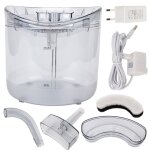 Distributeur d'eau electrique 2l pour chiens et chats, fontaine a boire pour animaux domestiques, abreuvoir ...