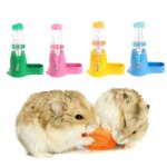Distributeur d'eau suspendu 3 en 1 pour hamster, avec alimentation pour animaux de compagnie, accessoires ...