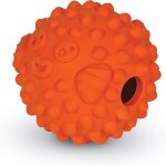 Distributeur de friandises tough & tumble petit poisson - globe, jouet pour chien, distributeur de friandises, ...