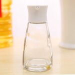 Distributeur d'huile, bouteille en verre, conteneur, pot de vinaigre, condiment, sauce soja, portable, ...