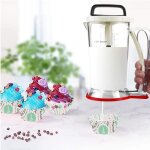 Distributeur de pâte a crêpes, séparateur de pâte a farine, muffin, gaufre, pâte, tasse a mesurer, outil ... Distributeur de pâte a crêpes, séparateur de pâte a farine, muffin, gaufre, pâte, tasse a mesurer, outil ...