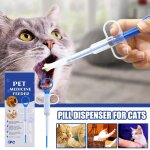 Distributeur de pilules pour chats, chiots et chatons - accessoire pour distributeur de comprim�s avec ...