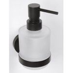 Distributeur de savon liquide mural dark 14, 5 x10 x7, 5 cm / 200ml - -