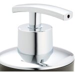 Distributeur de savon liquide - wenko - brasil - capacit� 320 ml - pet incassable - noir