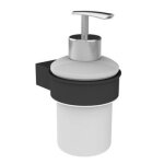 Distributeur de savon mural noir allibert loft game