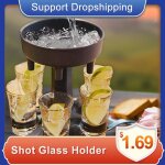 Distributeur de verres a shot, support pour whisky, bi�re, liqueur, boisson de f�te, jeu bar, cocktail, ...