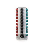 Distributeur volcano 40 capsules cafe carre 13x13cm - h 36 cm Distributeur volcano 40 capsules cafe carre 13x13cm - h 36 cm