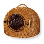 Dogit h2594 panier de transport en osier avec grille pour chats / chiens 45 cm