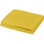 Domiva drap housse - 70 x 140 cm - jersey - curry
