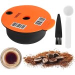 Dosettes de café réutilisables de qualité supérieure pour bosch s comp - acier inoxydable, crème enrichie, ... Dosettes de café réutilisables de qualité supérieure pour bosch s comp - acier inoxydable, crème enrichie, ...