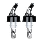 Doseur a vin (lot de 2) pour bouteilles de vin de 30 ml / 45 ml, doseur precis pour bar, cuisine, usage ...