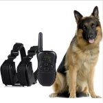 Dotopon� 300 metros 100lv choc electrique a distance anti - aboiement vibra collier de dressage pour ...