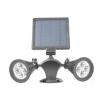 Double projecteur led multicolores solaire l350 wi - light