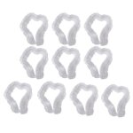 Doublures de cages a lapins jetables, 10 pi�ces / ensemble, grands films de tapis en plastique pour lapins, ...