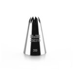 Douille etoile fermee inox 10 mm h 53 mm