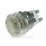 Douille + hublot de lampe diam 35mm - l67mm pour four rosieres