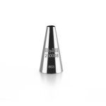 Douille ronde lisse inox 8 mm h 45 mm