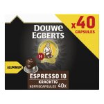 Douwe egberts espresso krachtig koffiecups, pack economique 40 capsules, caf� intense et aromatique, ...